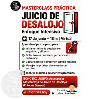 Juicio de Desalojo