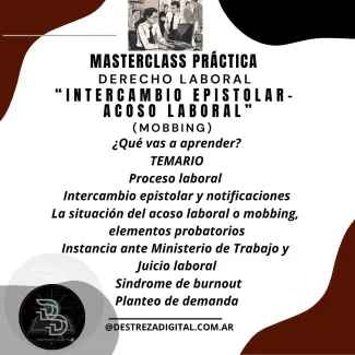 Intercambio Epistolar - Acoso Laboral (mobbing)