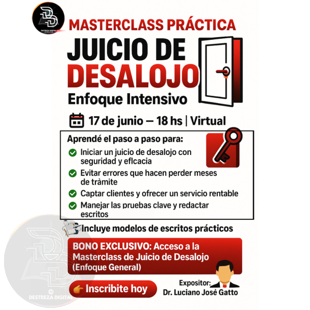 Juicio de Desalojo