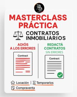 Contratos Inmobiliarios: Locación, Temporarios y Compraventa