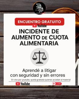 Incidente de Aumento de Cuota Alimentaria