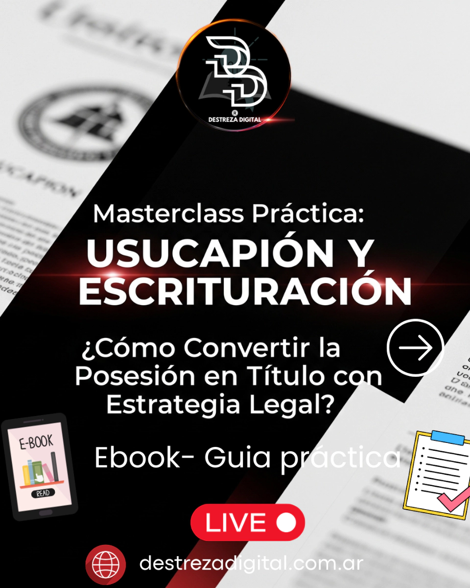 Usucapión y escrituración
