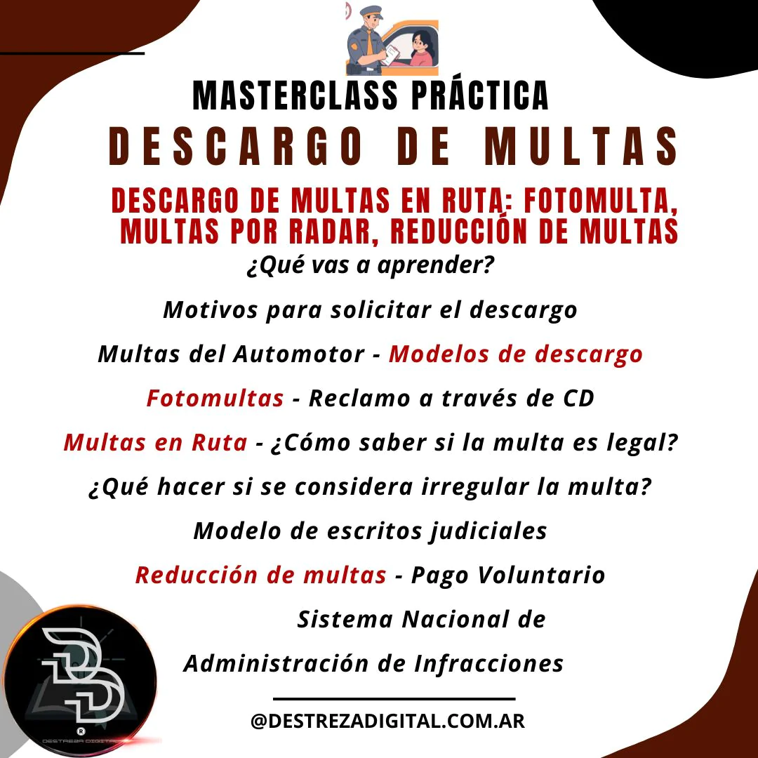 Fotomultas, Multas por Radar, Reducción de Multas