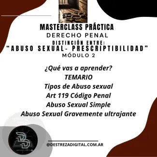 Abuso Sexual - Prescriptibilidad - Módulo 2