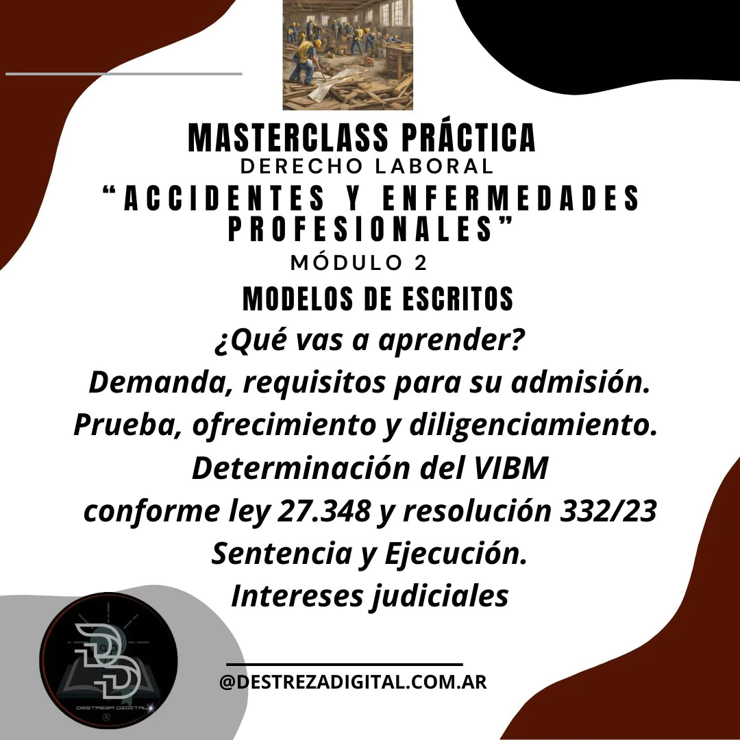 Accidentes y Enfermedades Profesionales - Módulo 2