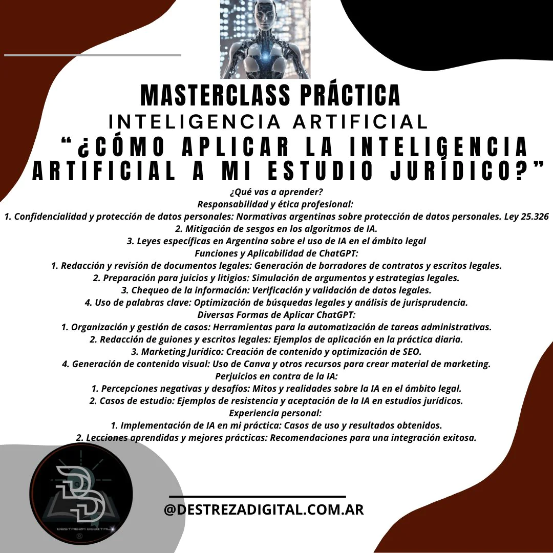 ¿Cómo aplicar la Inteligencia Artificial a mi Estudio Jurídico?