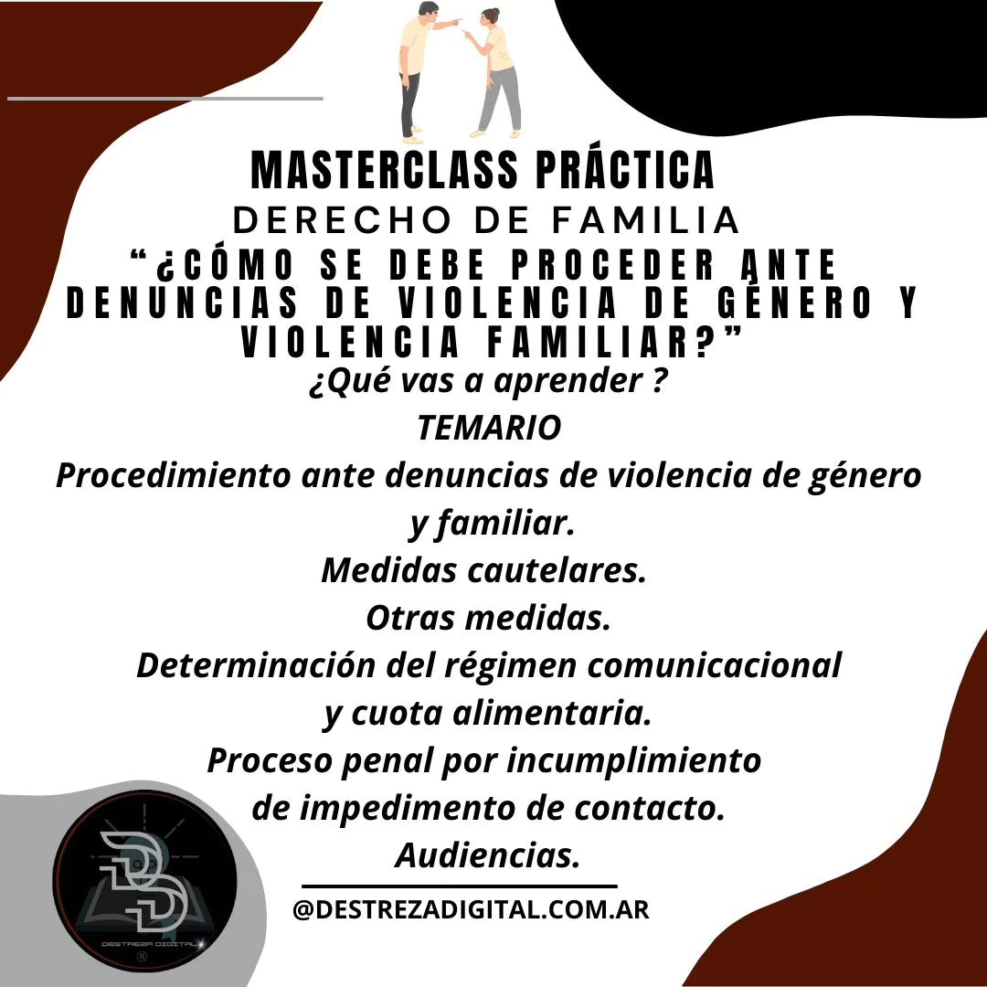 ¿Cómo se debe proceder ante denuncias de violencia de género y violencia familiar?