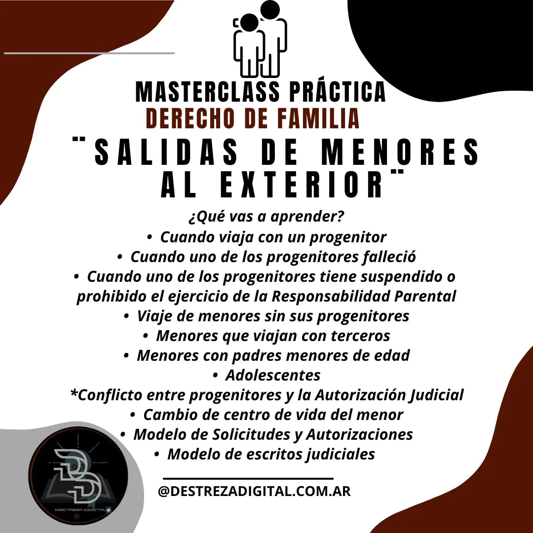 Salidas de Menores al Exterior