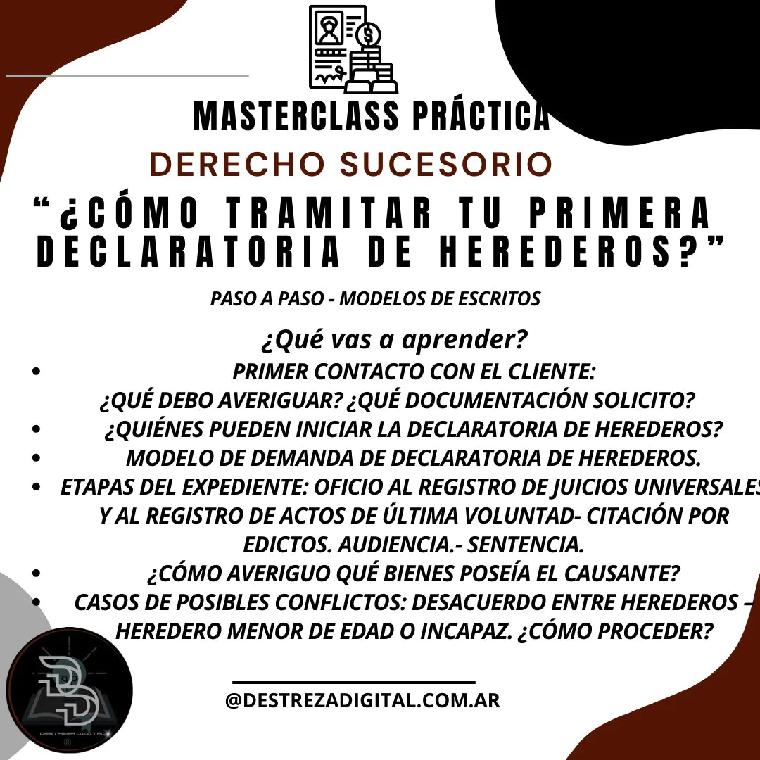 ¿Cómo tramitar tu primera declaratoria de herederos?